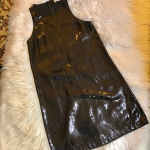 Laundry by Shelli Segal Black Sequin Size 2
